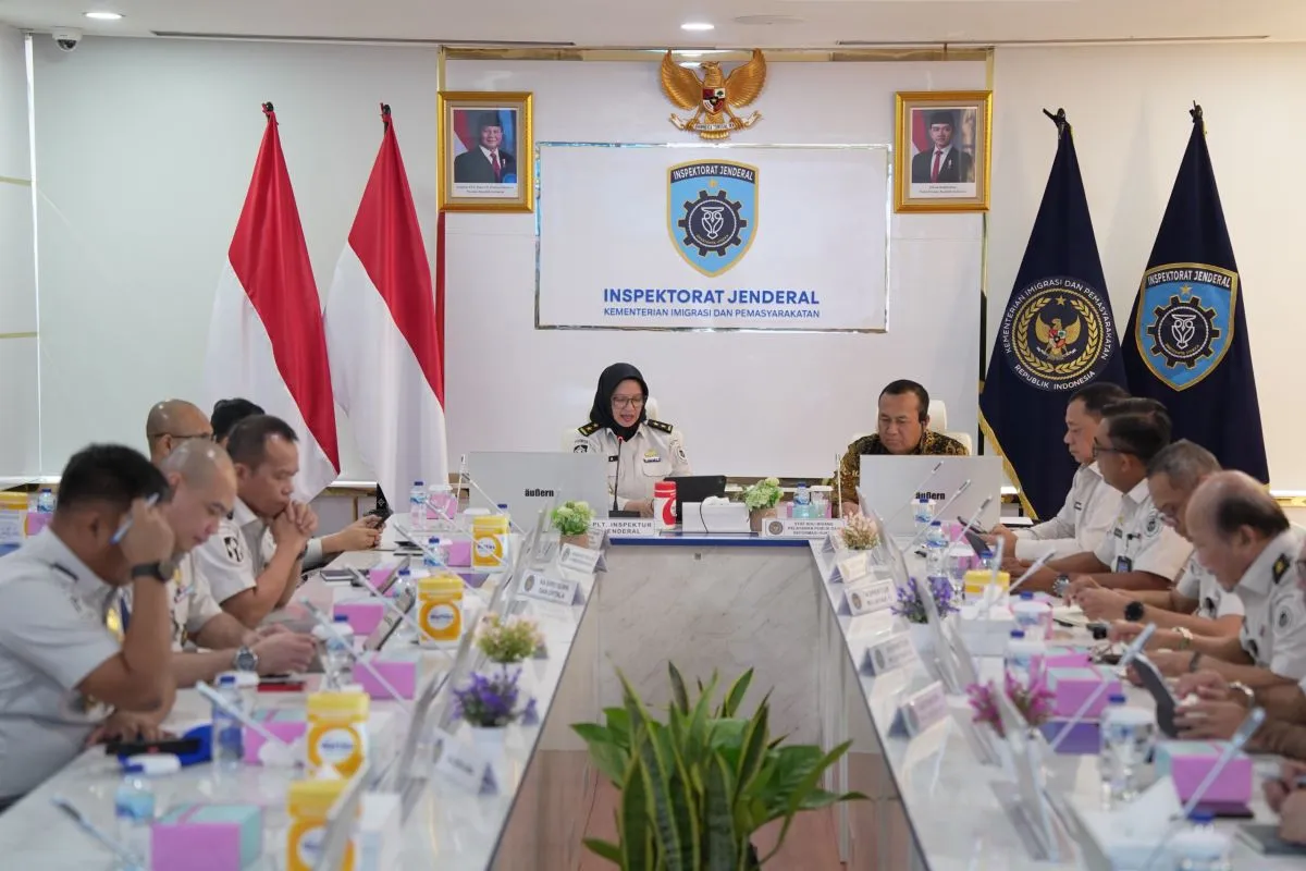 Benahi Tata Kelola Pelayanan, Kemenimipas Perkuat Pengawasan Internal