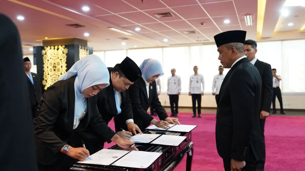 Integritas Jadi Amanah Utama, Inspektur Jenderal Lantik Pejabat Pengawas dan Auditor